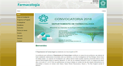 Desktop Screenshot of farmacologia.cinvestav.mx