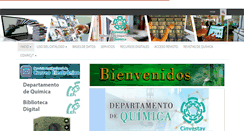 Desktop Screenshot of bibliotecaquimica.cinvestav.mx